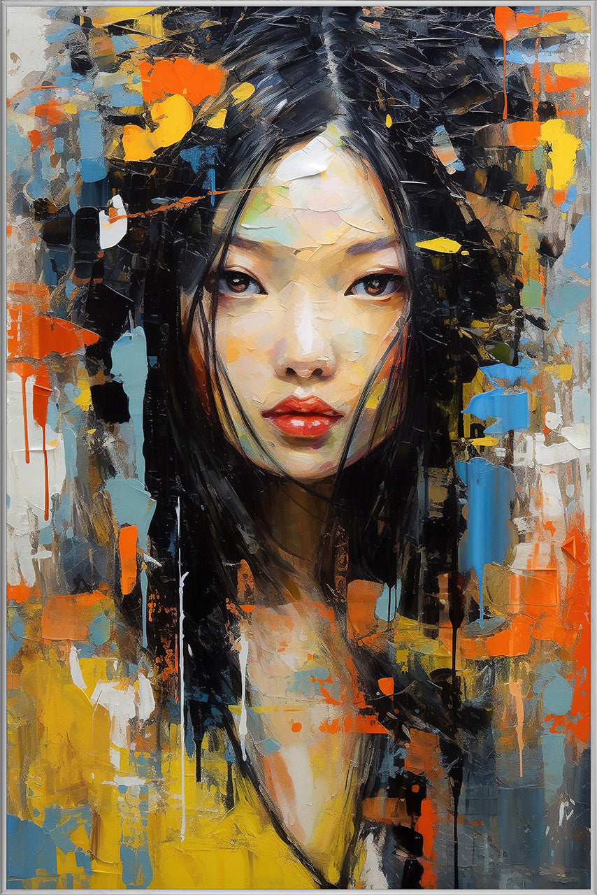 Picture &amp; Frame Asia Girl