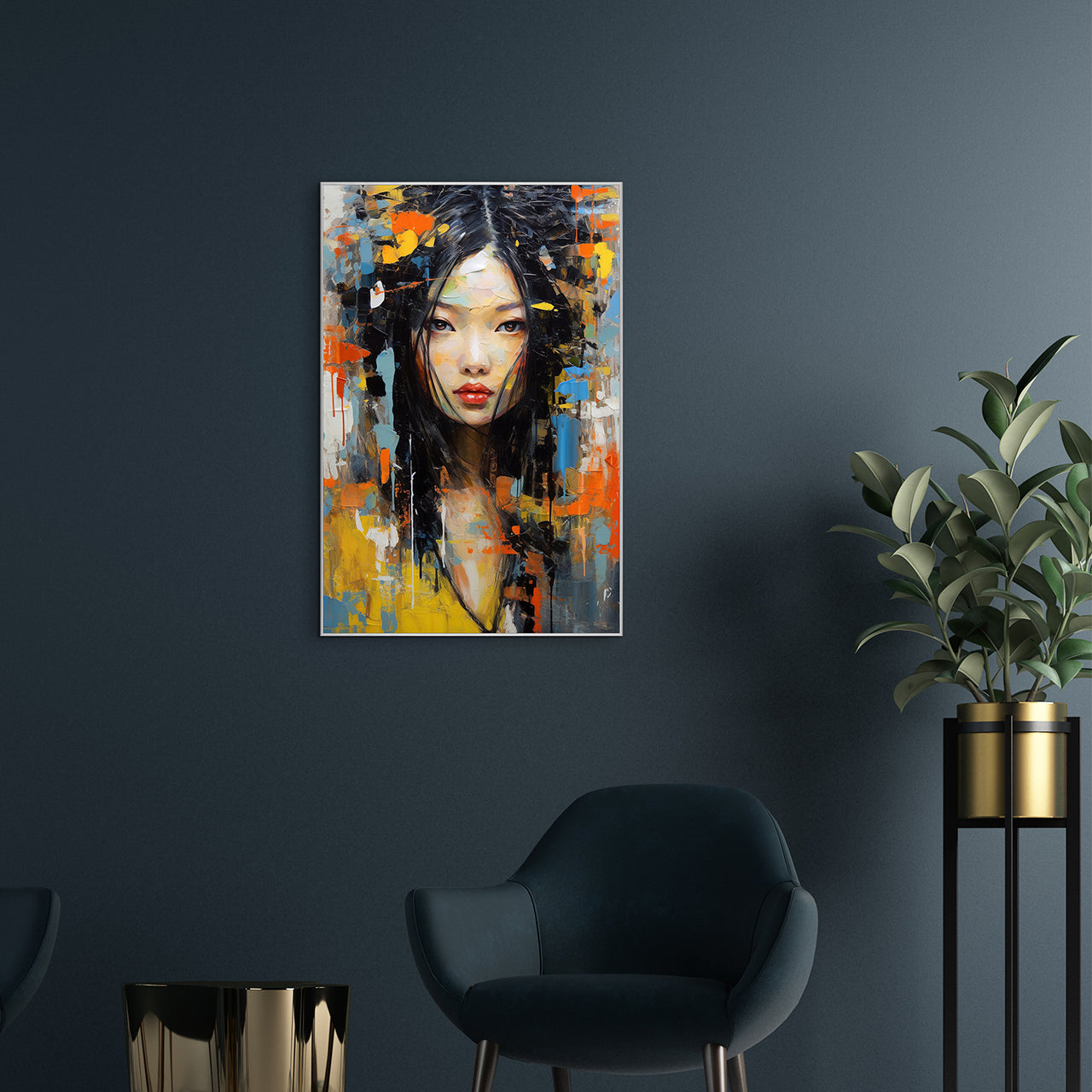 Picture &amp; Frame Asia Girl
