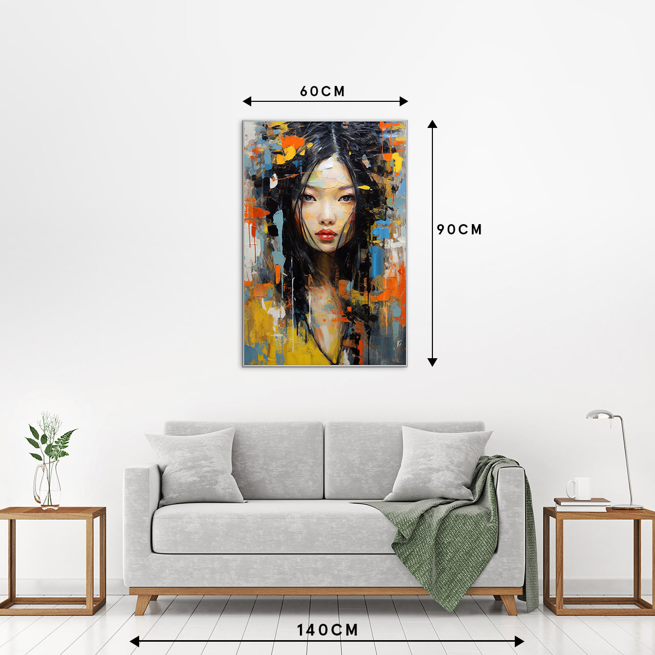 Picture &amp; Frame Asia Girl