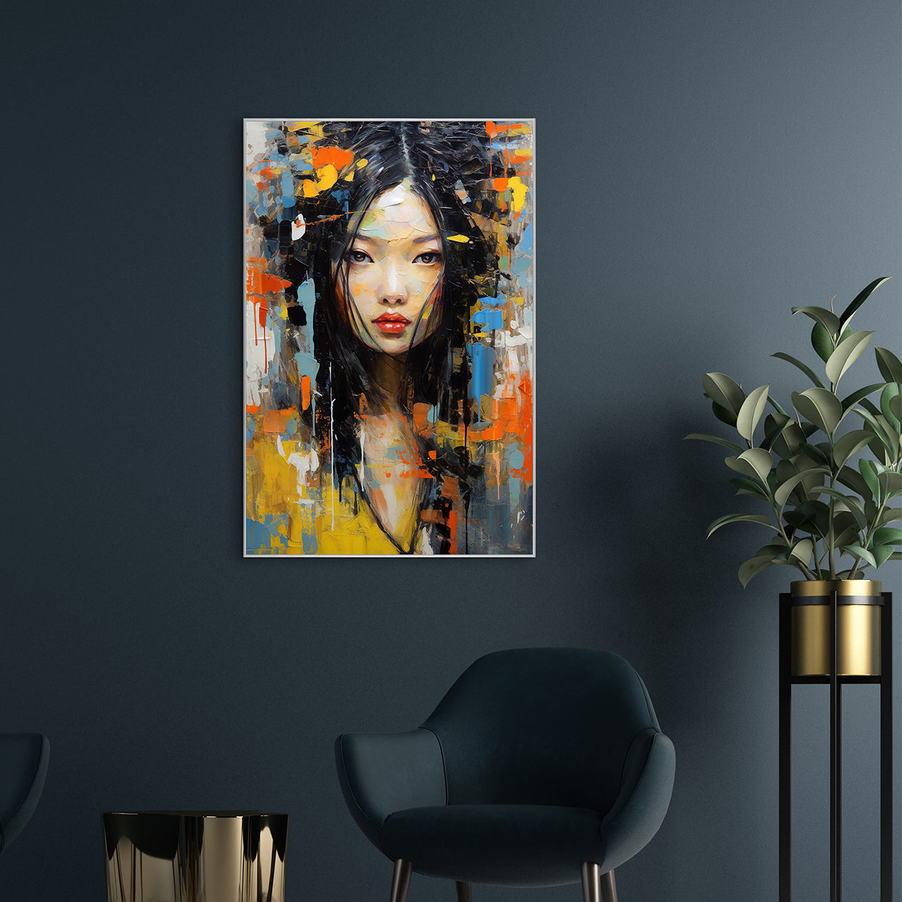 Picture &amp; Frame Asia Girl