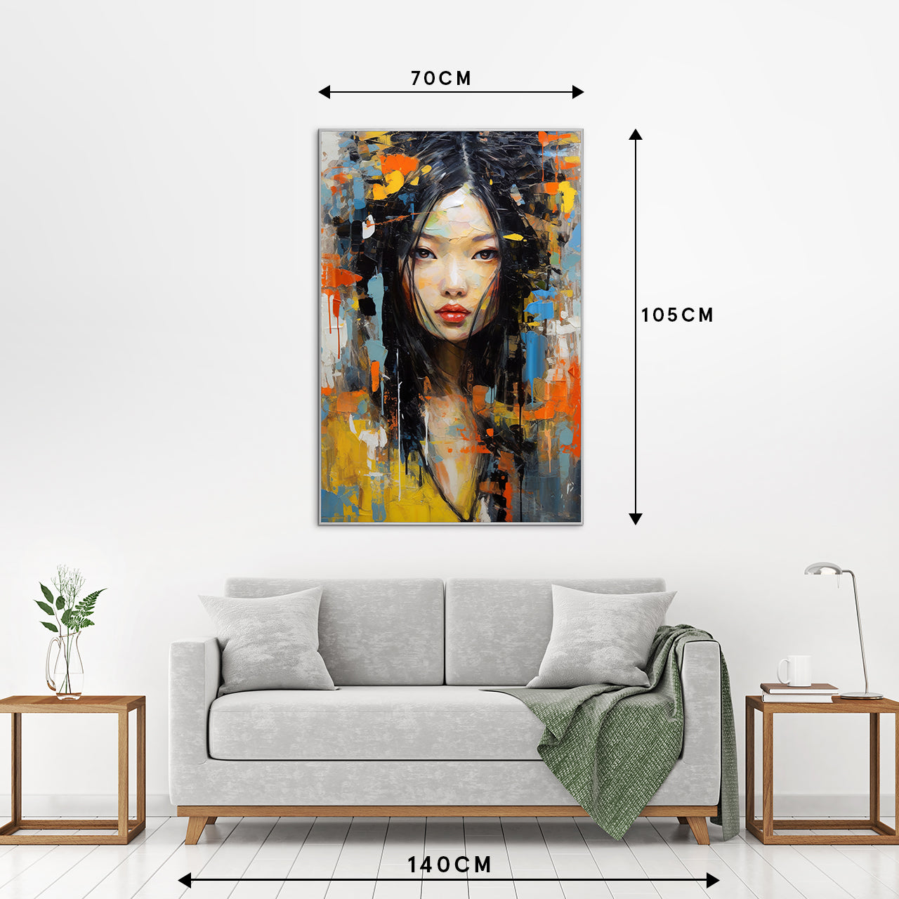 Picture &amp; Frame Asia Girl