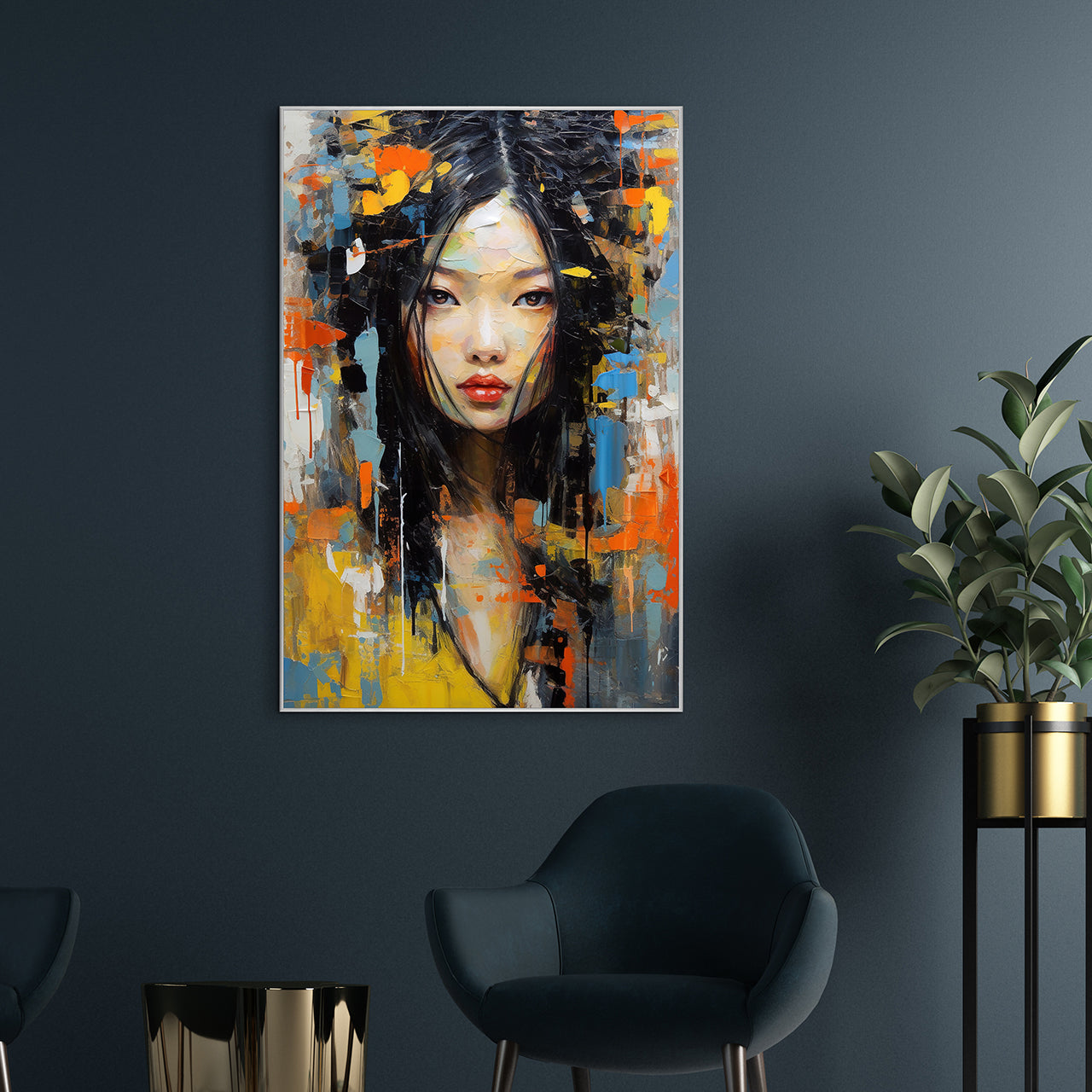 Picture &amp; Frame Asia Girl