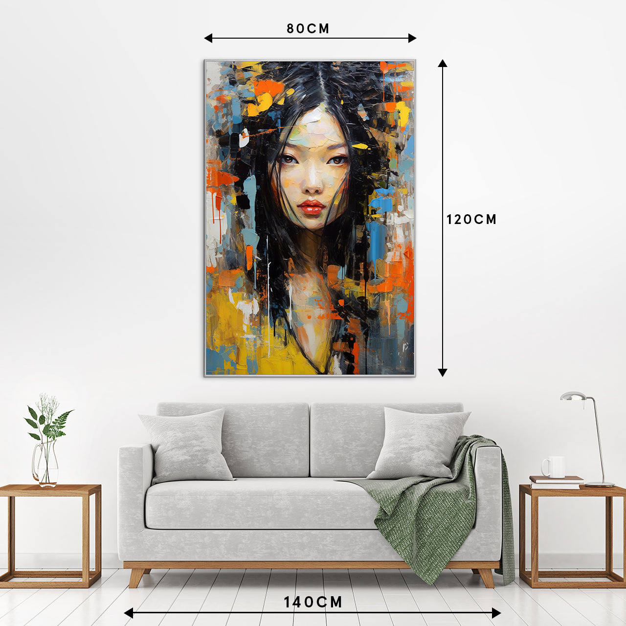 Picture &amp; Frame Asia Girl