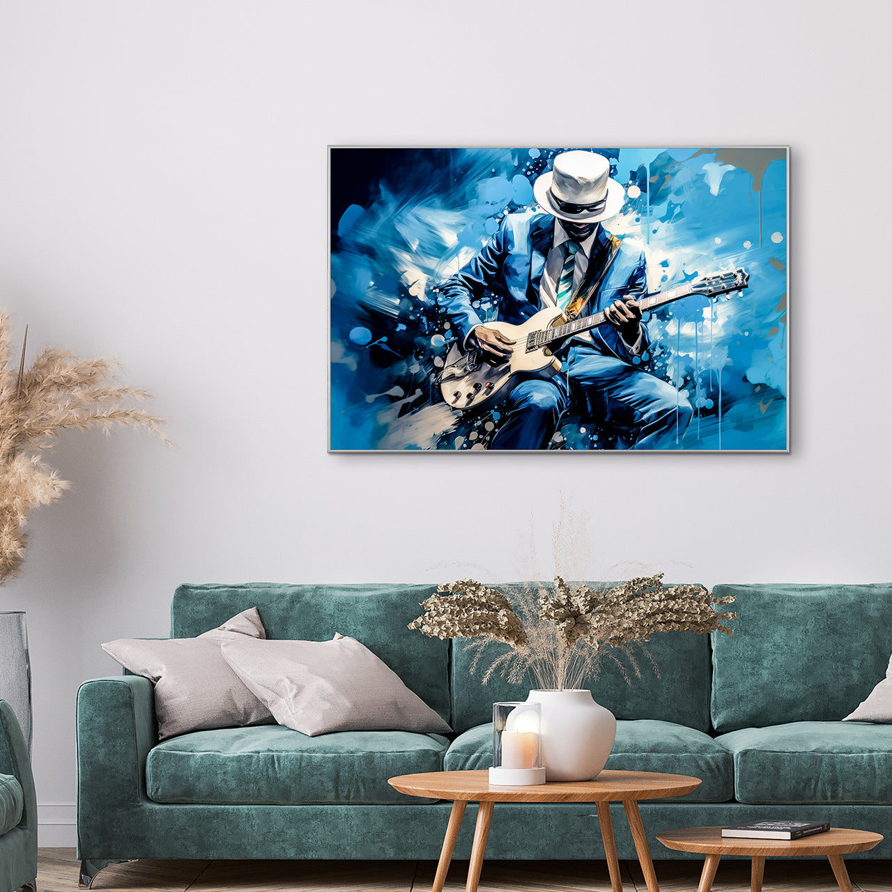 Picture &amp; Frame Blue Music