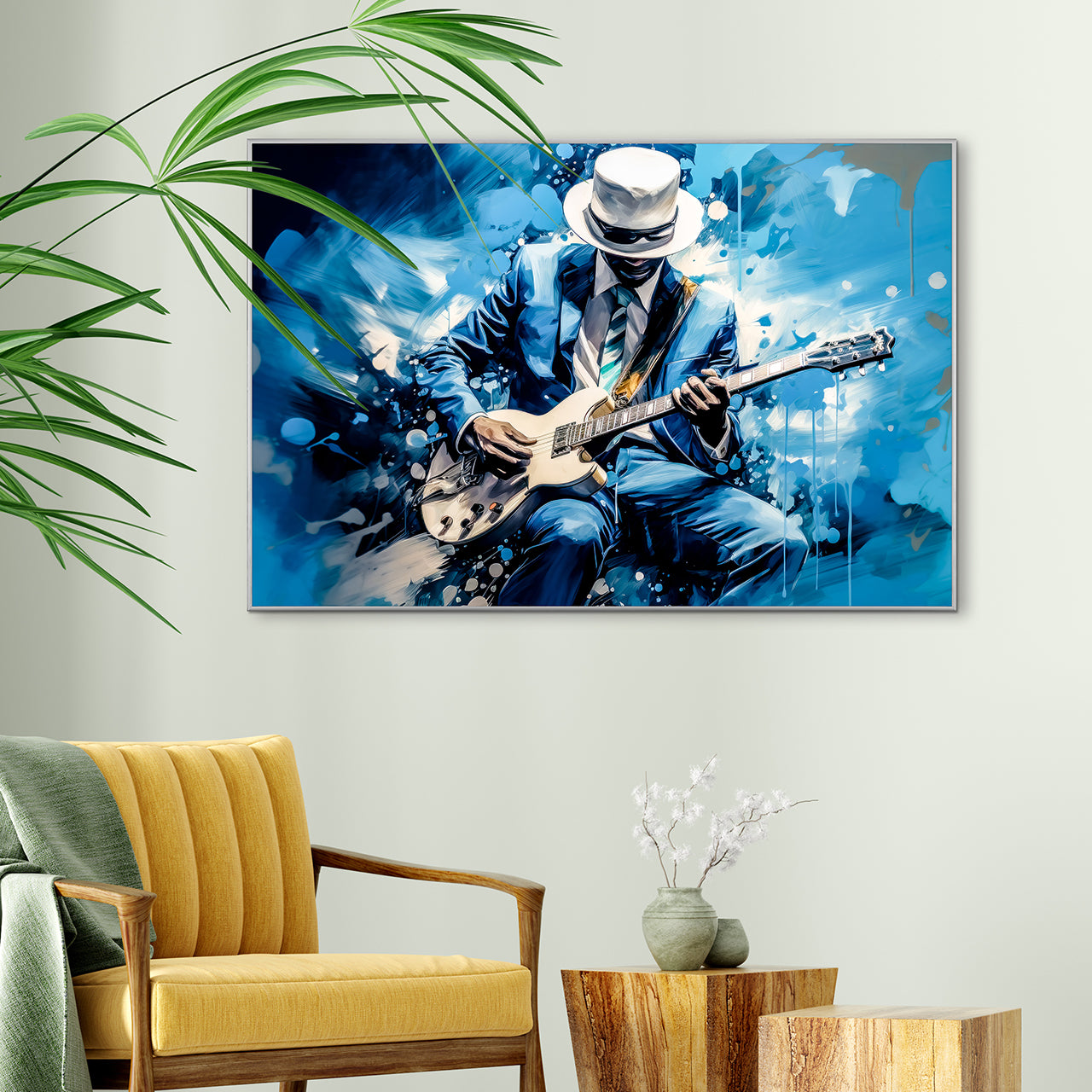 Picture &amp; Frame Blue Music