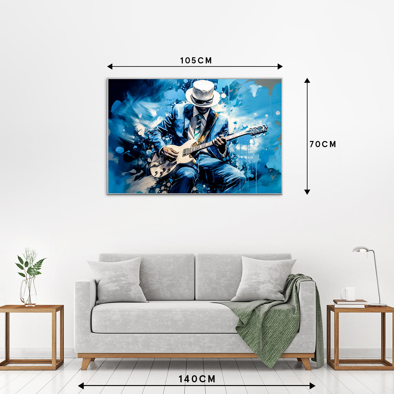 Picture &amp; Frame Blue Music