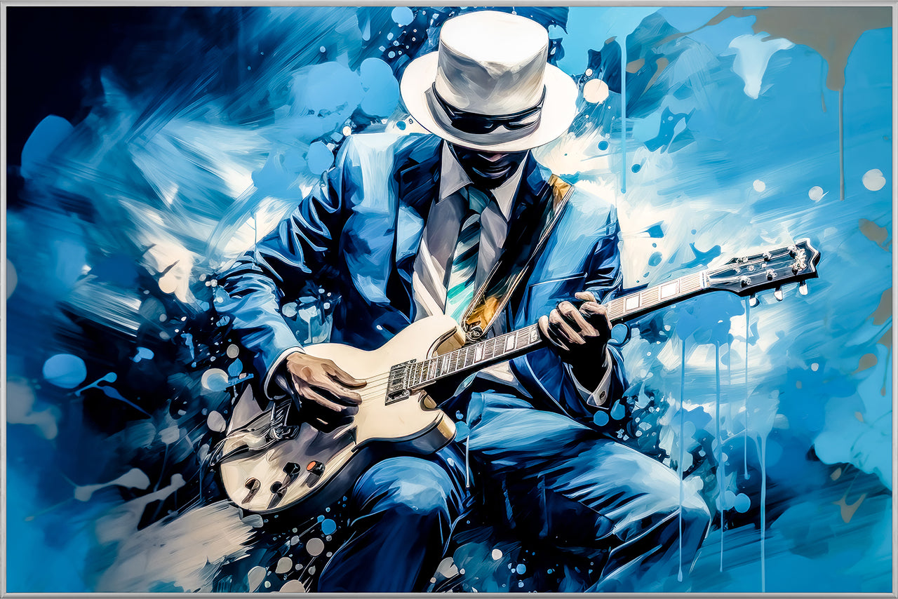 Picture &amp; Frame Blue Music