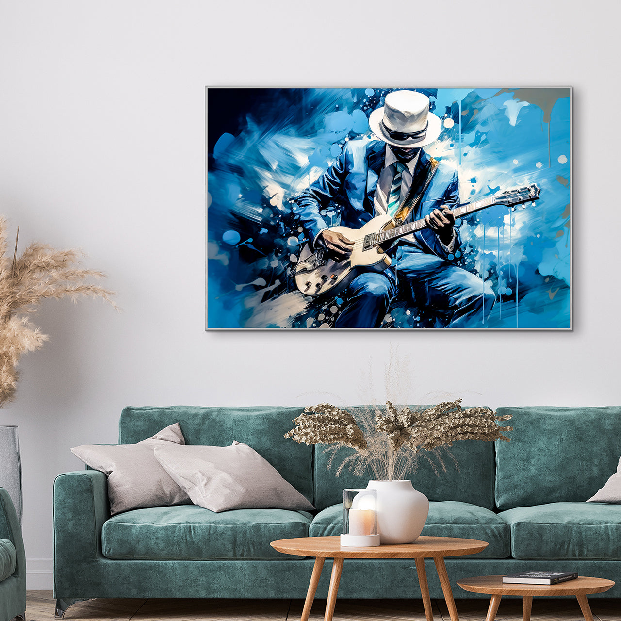 Picture &amp; Frame Blue Music