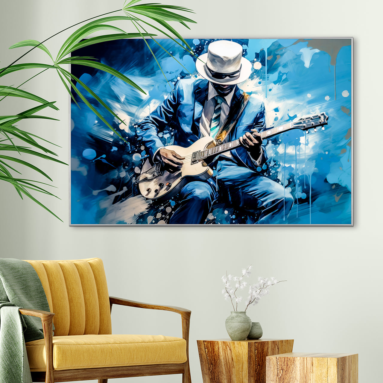 Picture &amp; Frame Blue Music