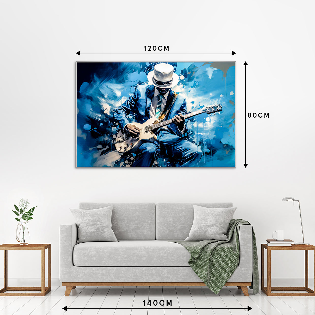 Picture &amp; Frame Blue Music