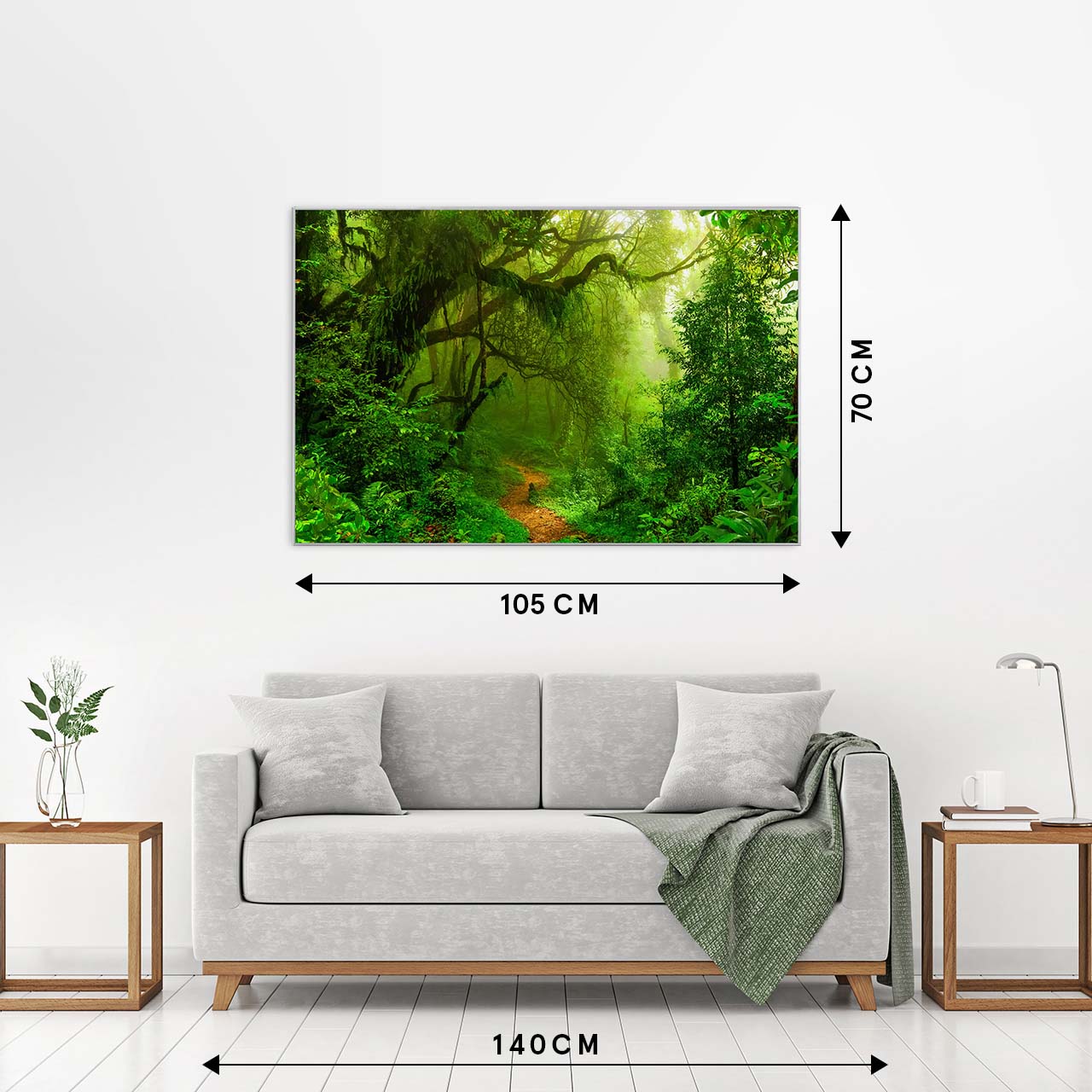 Image et cadre Woodland