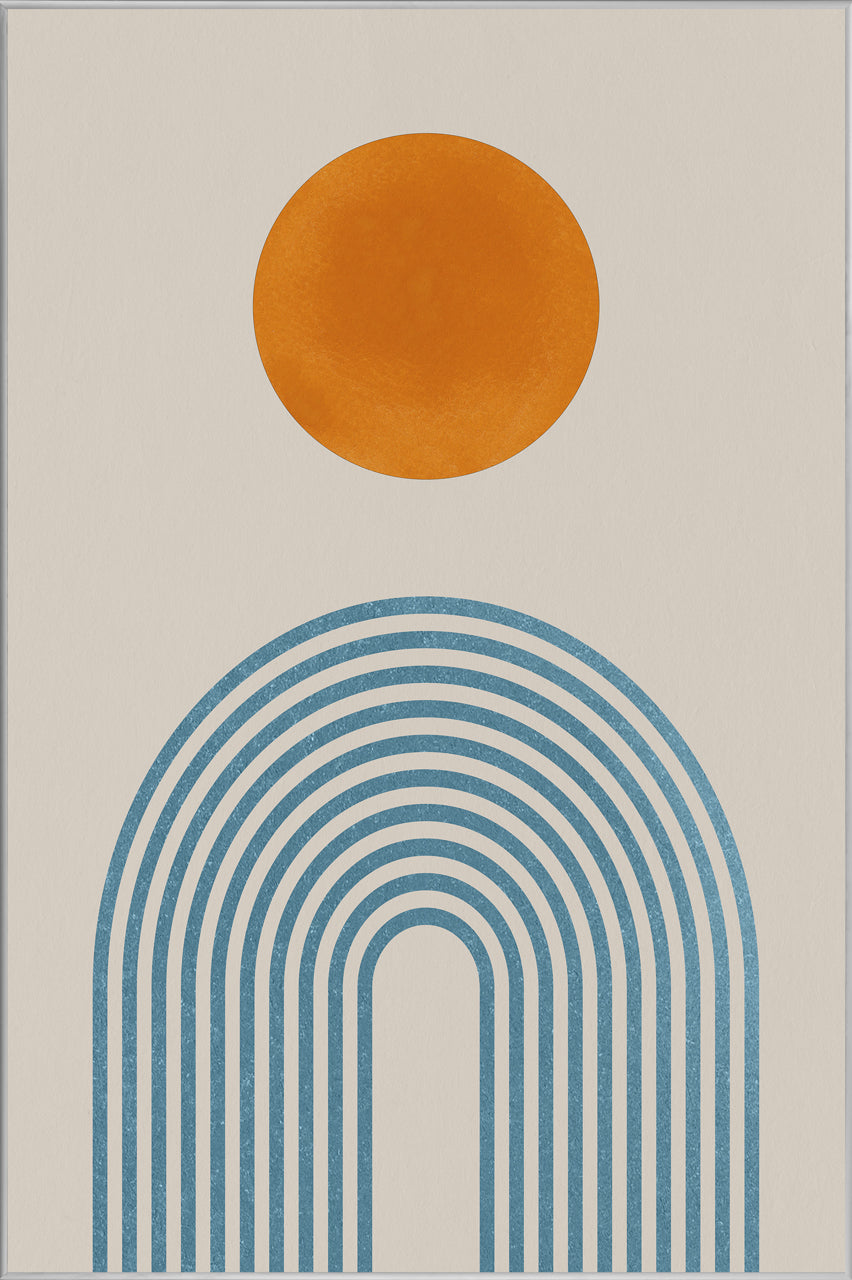 Picture &amp; Frame Orange Dot