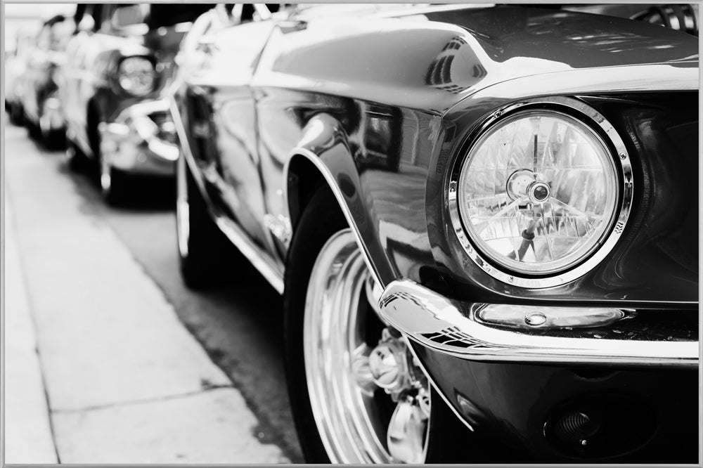Picture &amp; Frame Vintage Car