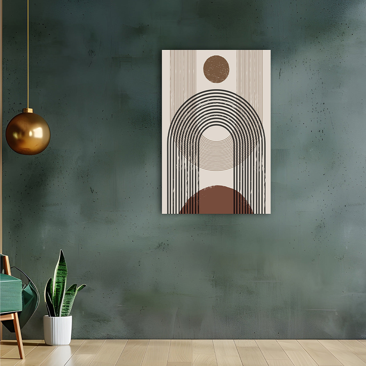 Acrylglasbild Nature Geometry