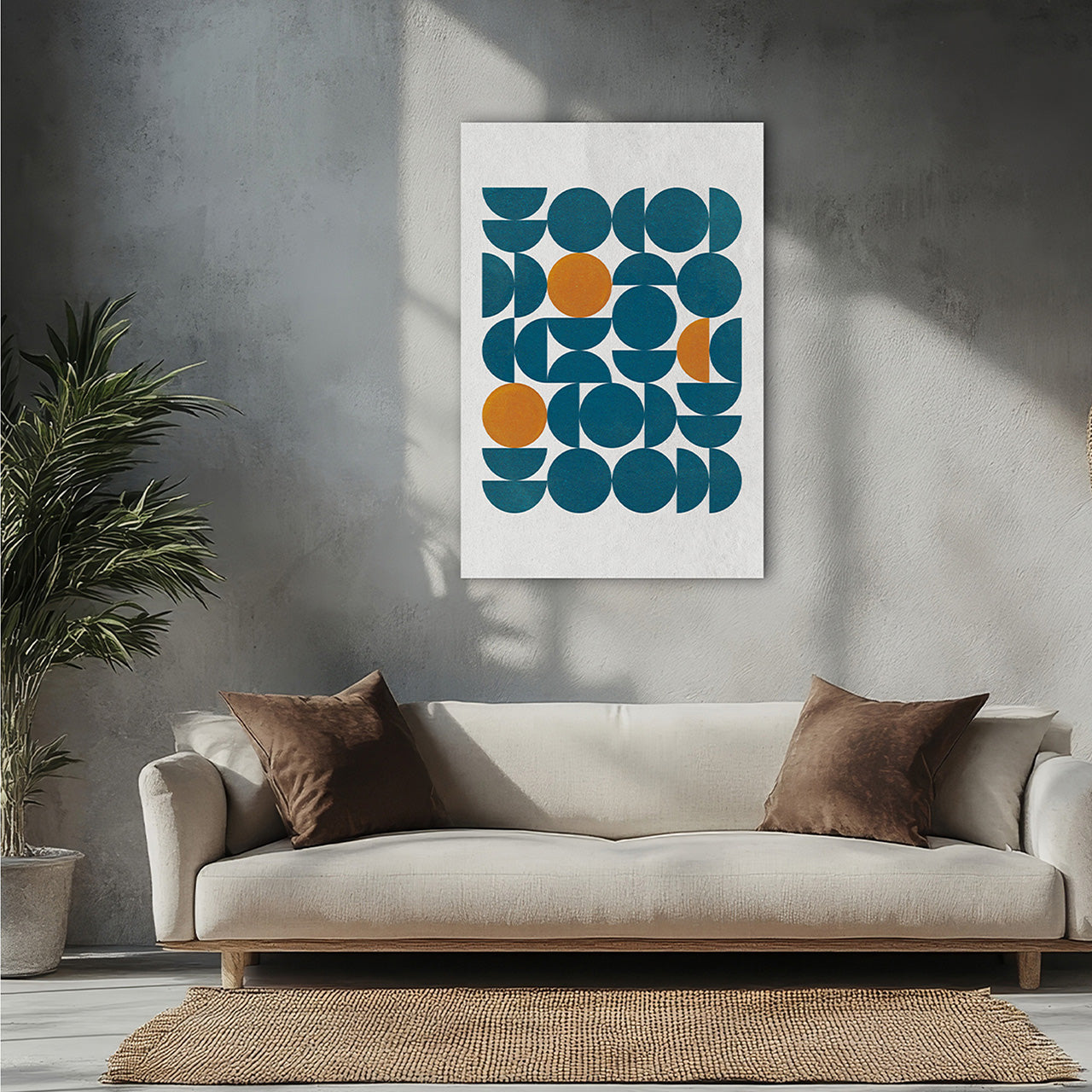 Acrylglasbild All and Half Balls