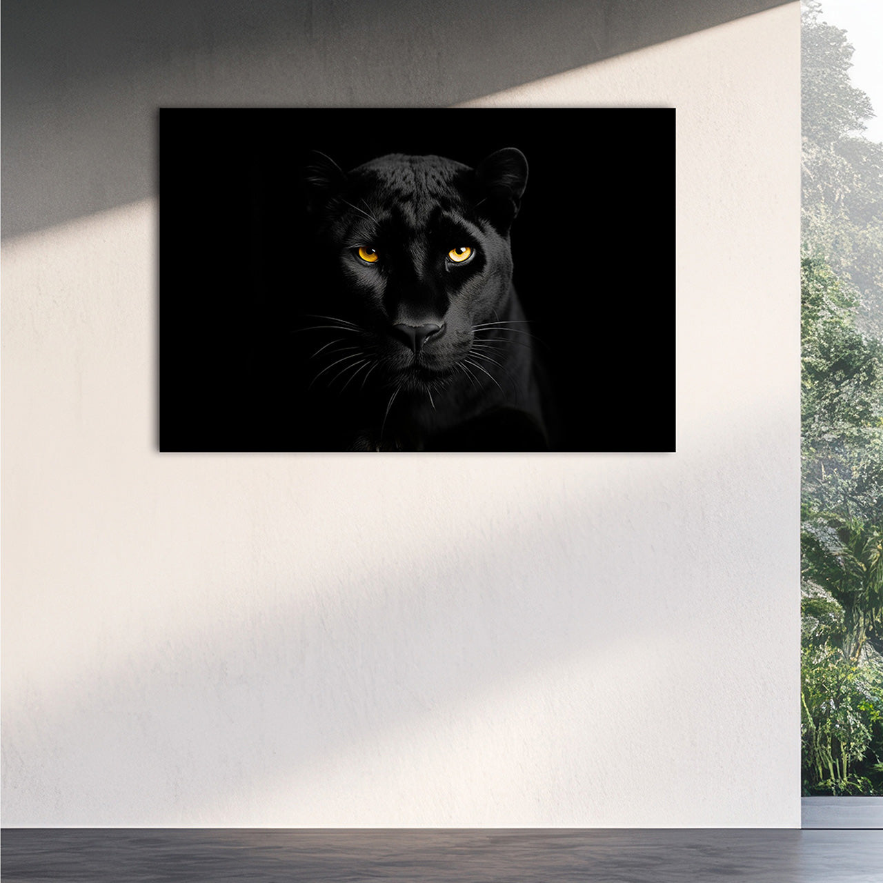 Acrylglasbild Black Panther