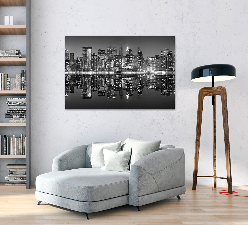 Acrylglasbild New York Skyline