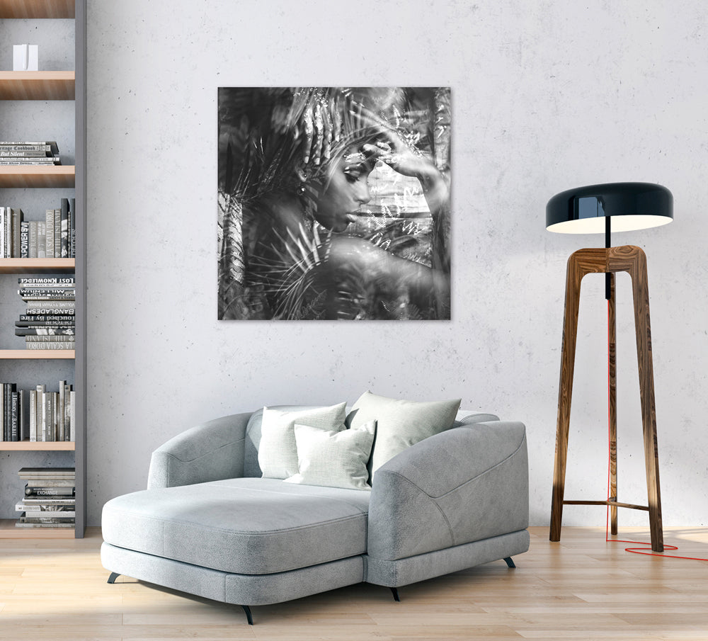 Acrylglasbild Exotische Schönheit