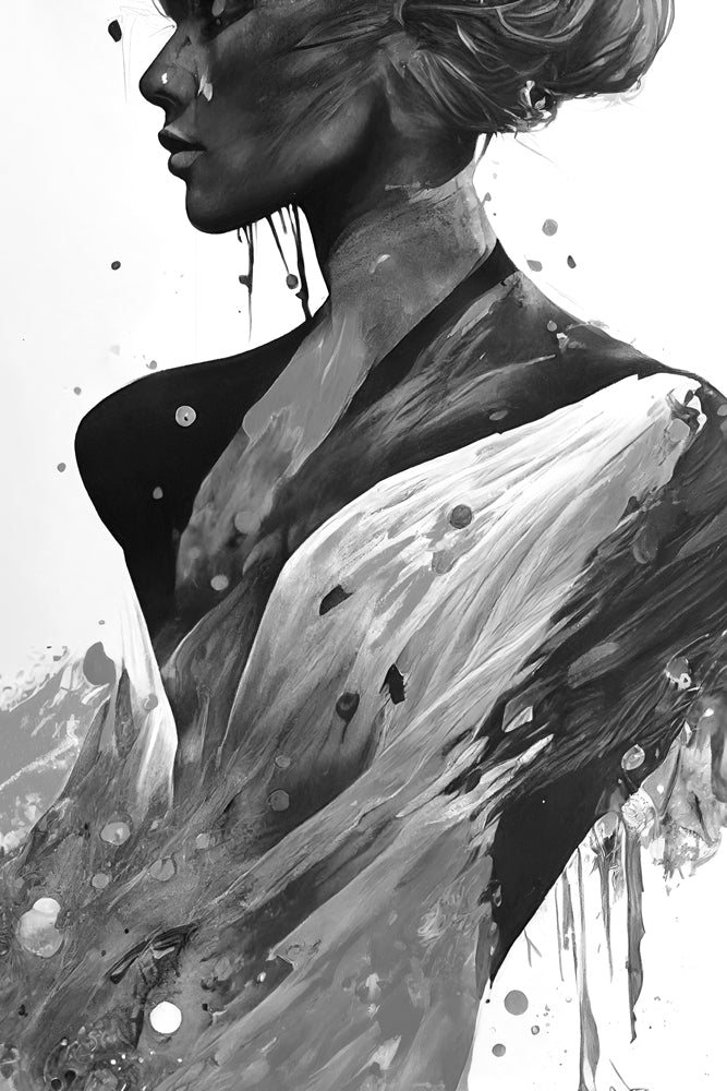 Acrylglasbild Silhouette