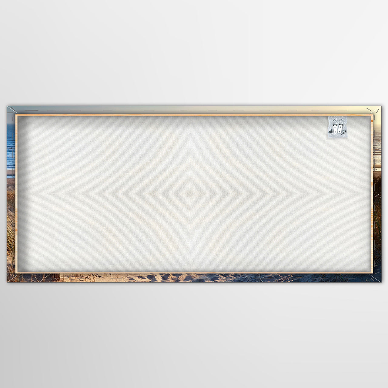 Canvas Print Sandweg zum Meer