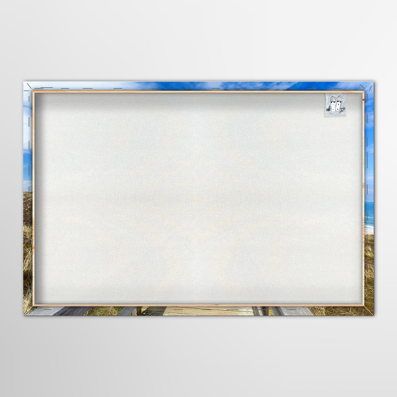 Canvas Print Spaziergang durch die Dünen