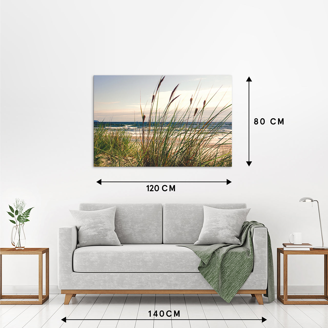 Canvas Print Seegras