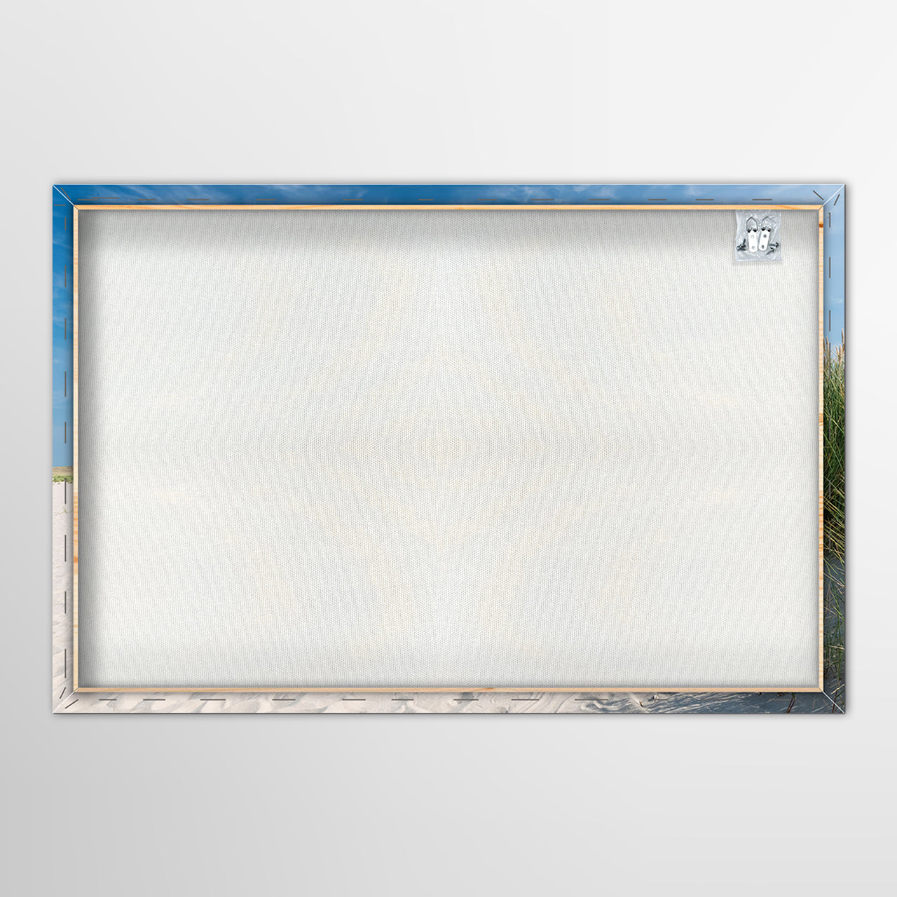 Canvas Print Leuchtturm am Strand