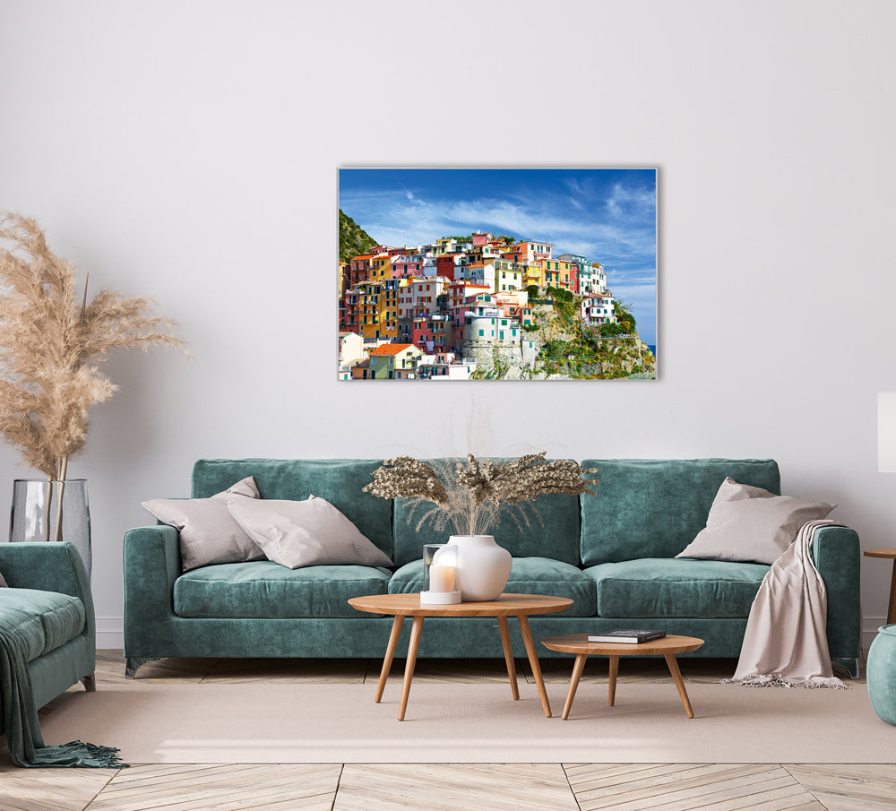 Canvas Print Manarola Riviera 2