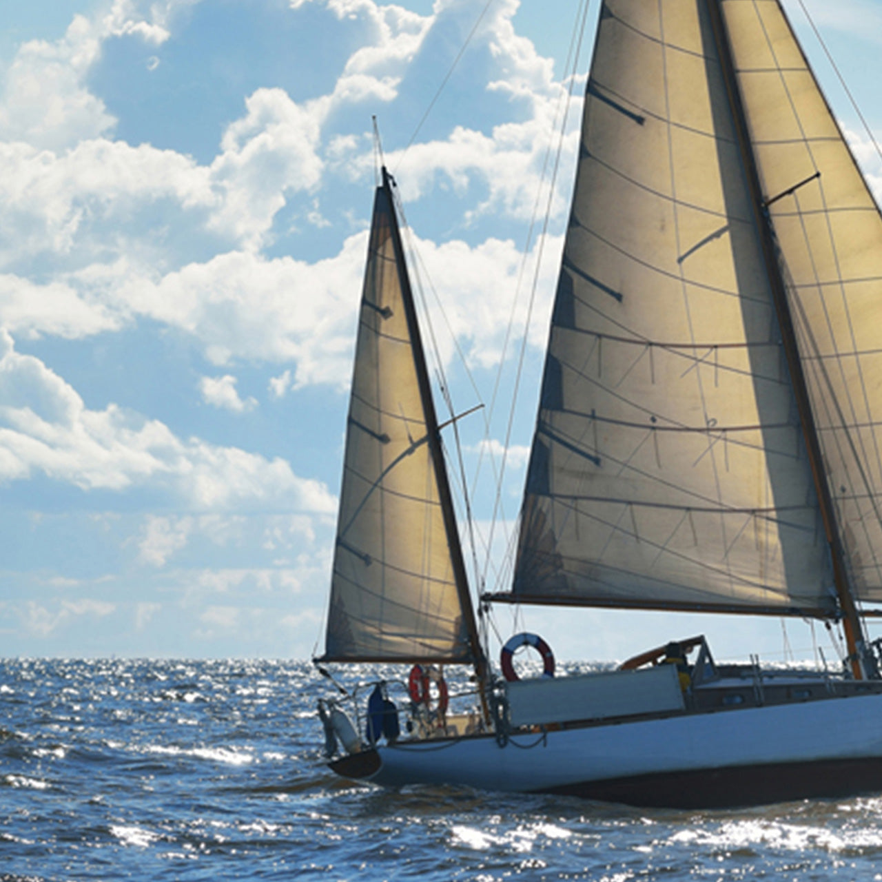 Canvas Print Großes Segelschiff