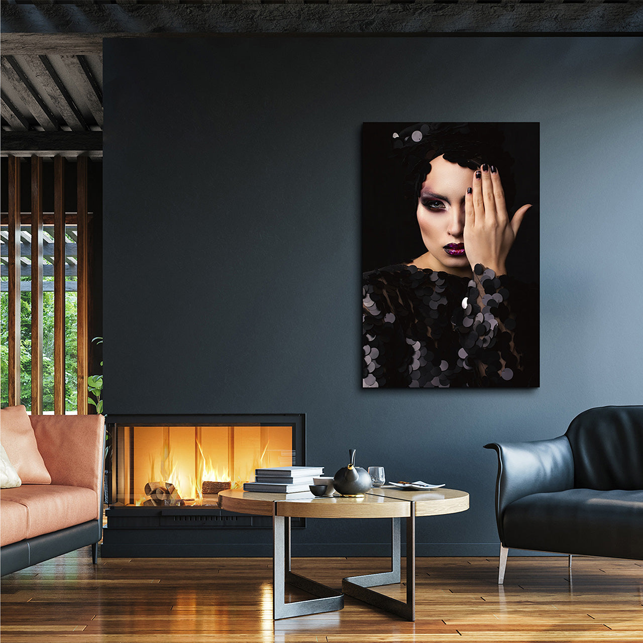 Canvas Print Mystische Schönheit