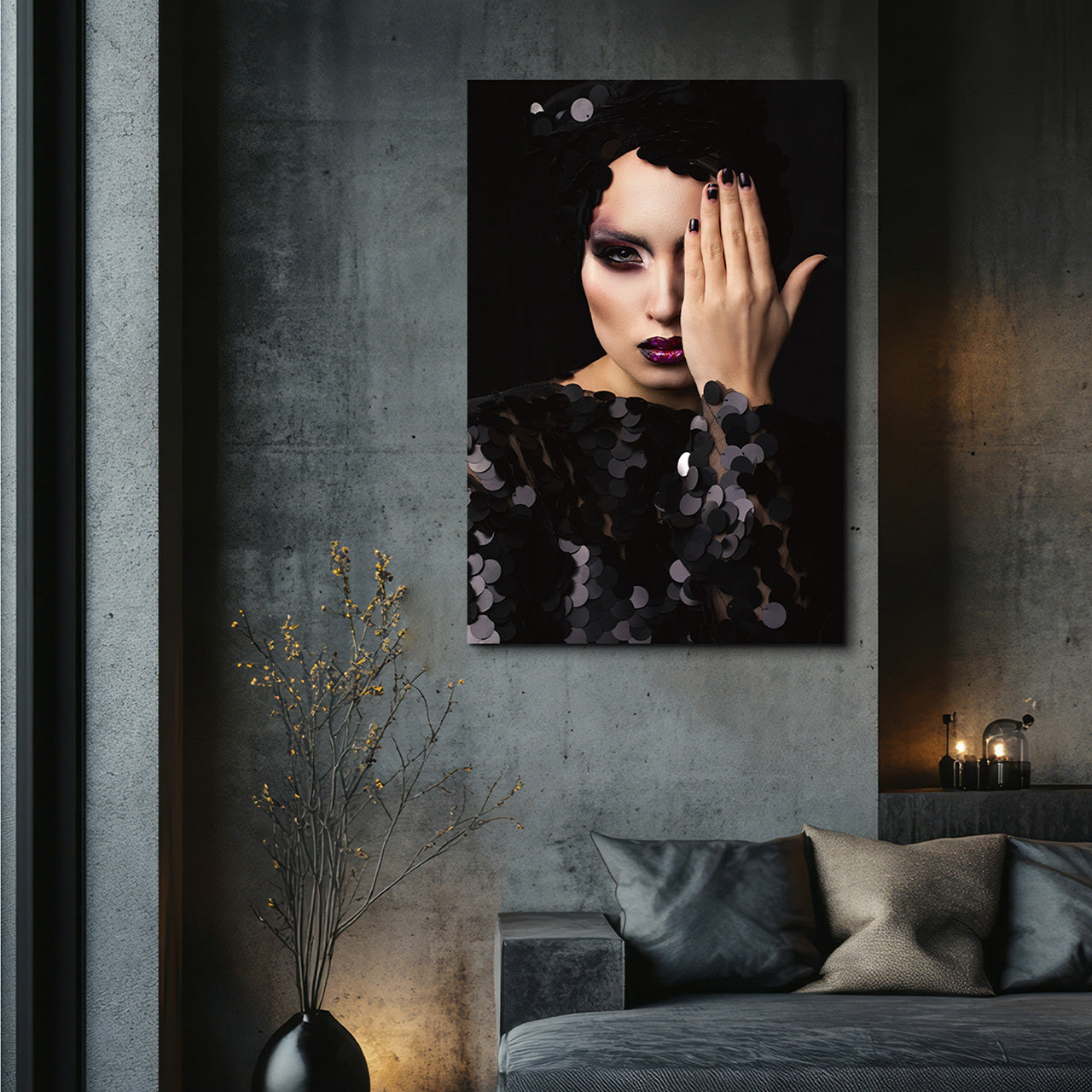 Canvas Print Mystische Schönheit