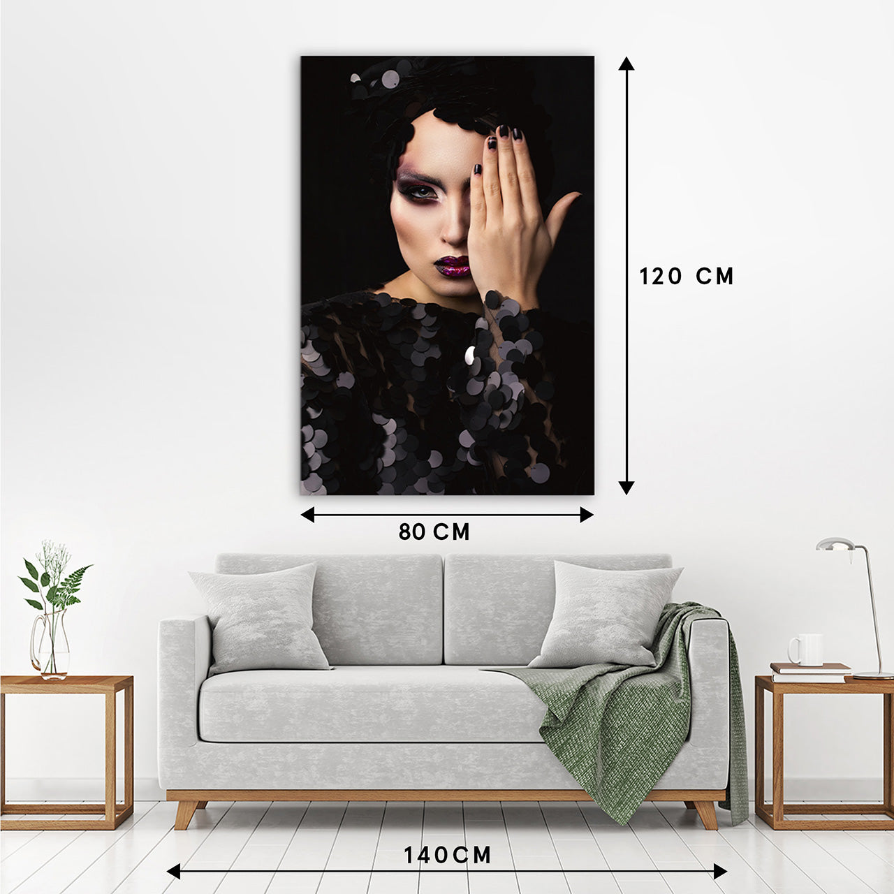 Canvas Print Mystische Schönheit