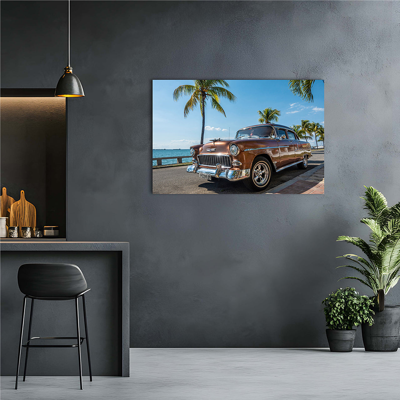 Canvas Print Oldtimer auf Kuba