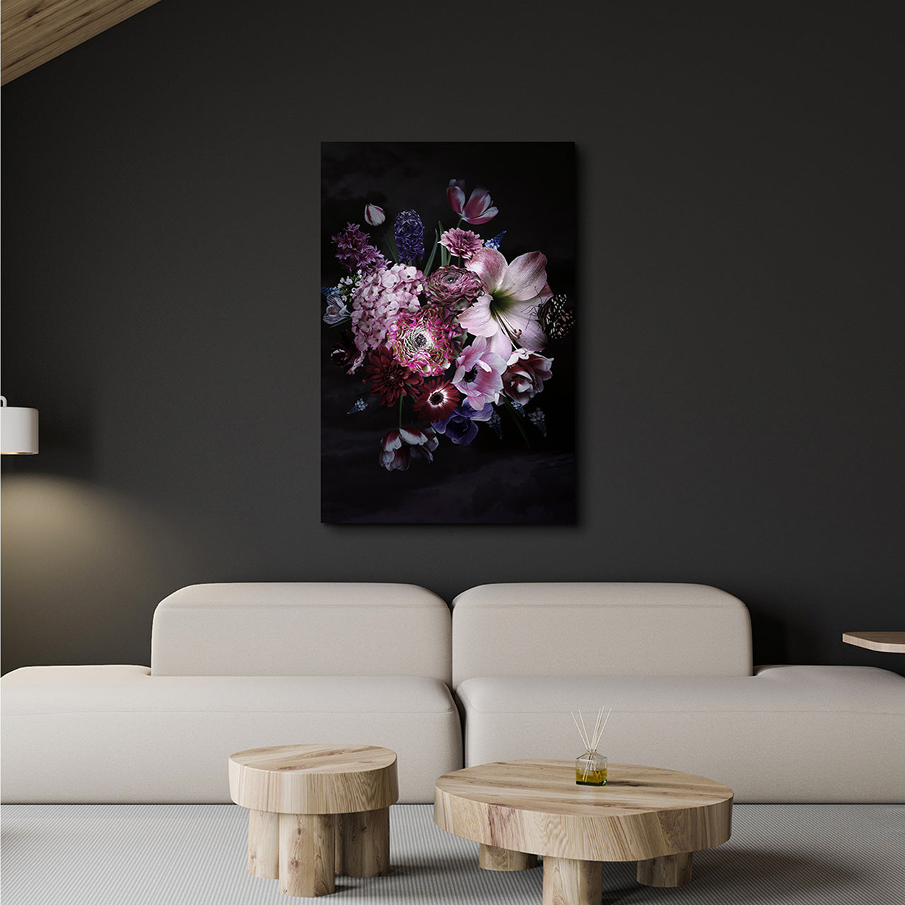 Canvas Print Hübsches Blütenbouquet I