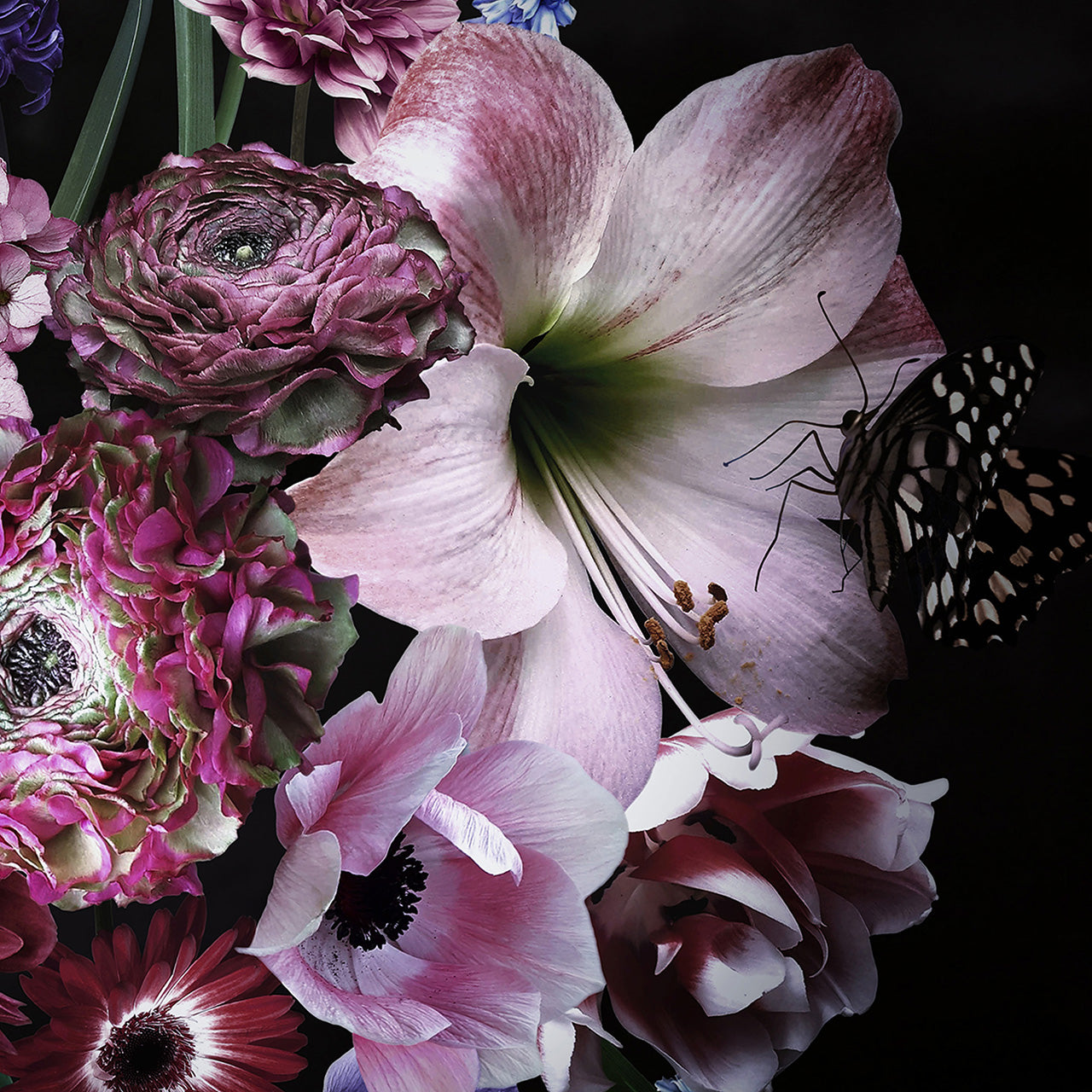 Canvas Print Hübsches Blütenbouquet I