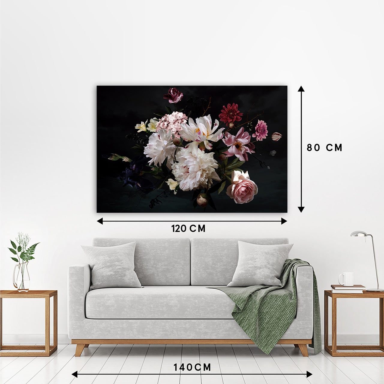 Canvas Print Hübsches Blütenbouquet III