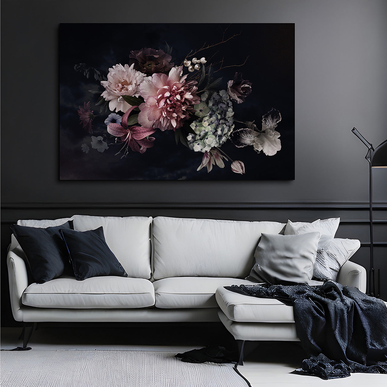 Canvas Print Hübsches Blütenbouquet IV