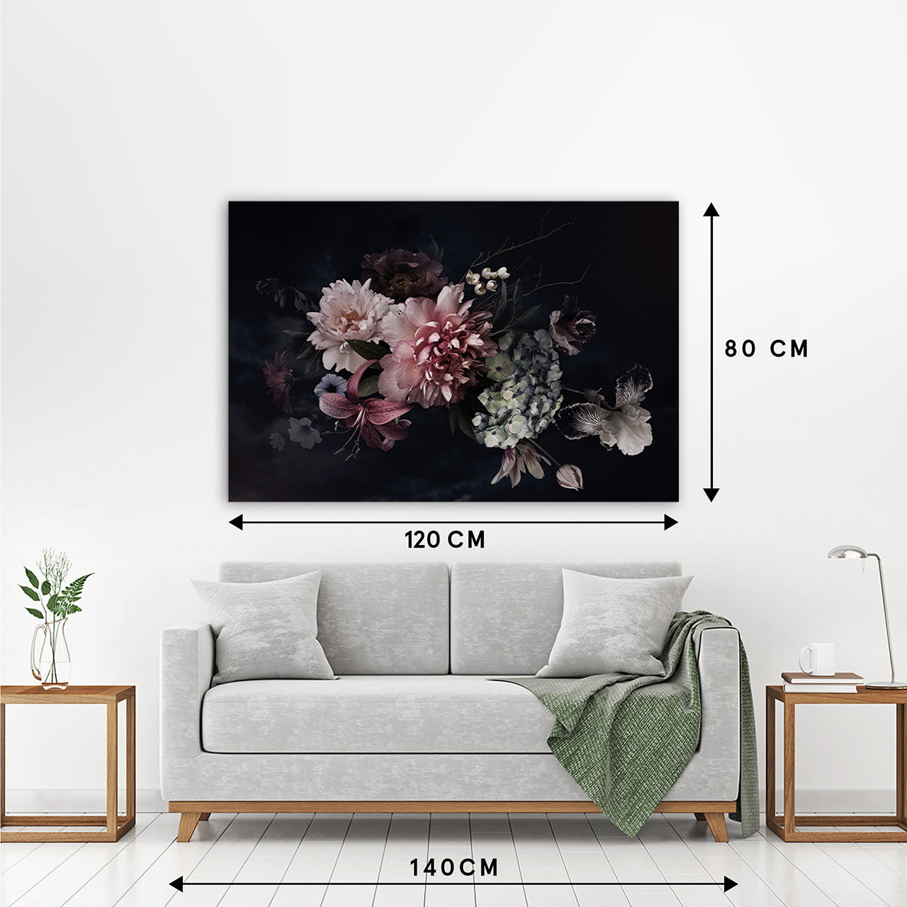 Canvas Print Hübsches Blütenbouquet IV