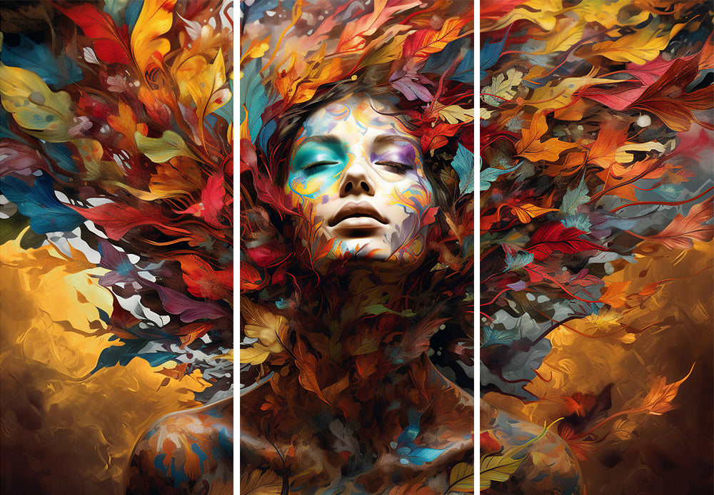 Canvas Print Dream of Leaves