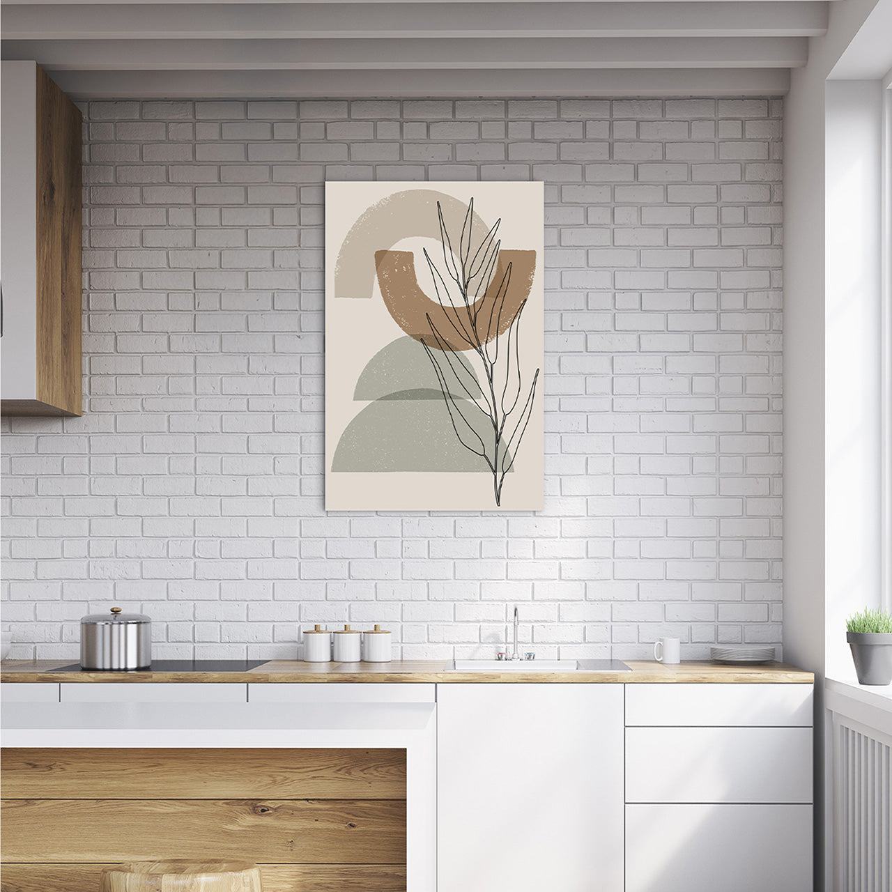 Canvas Print Nature Shapes