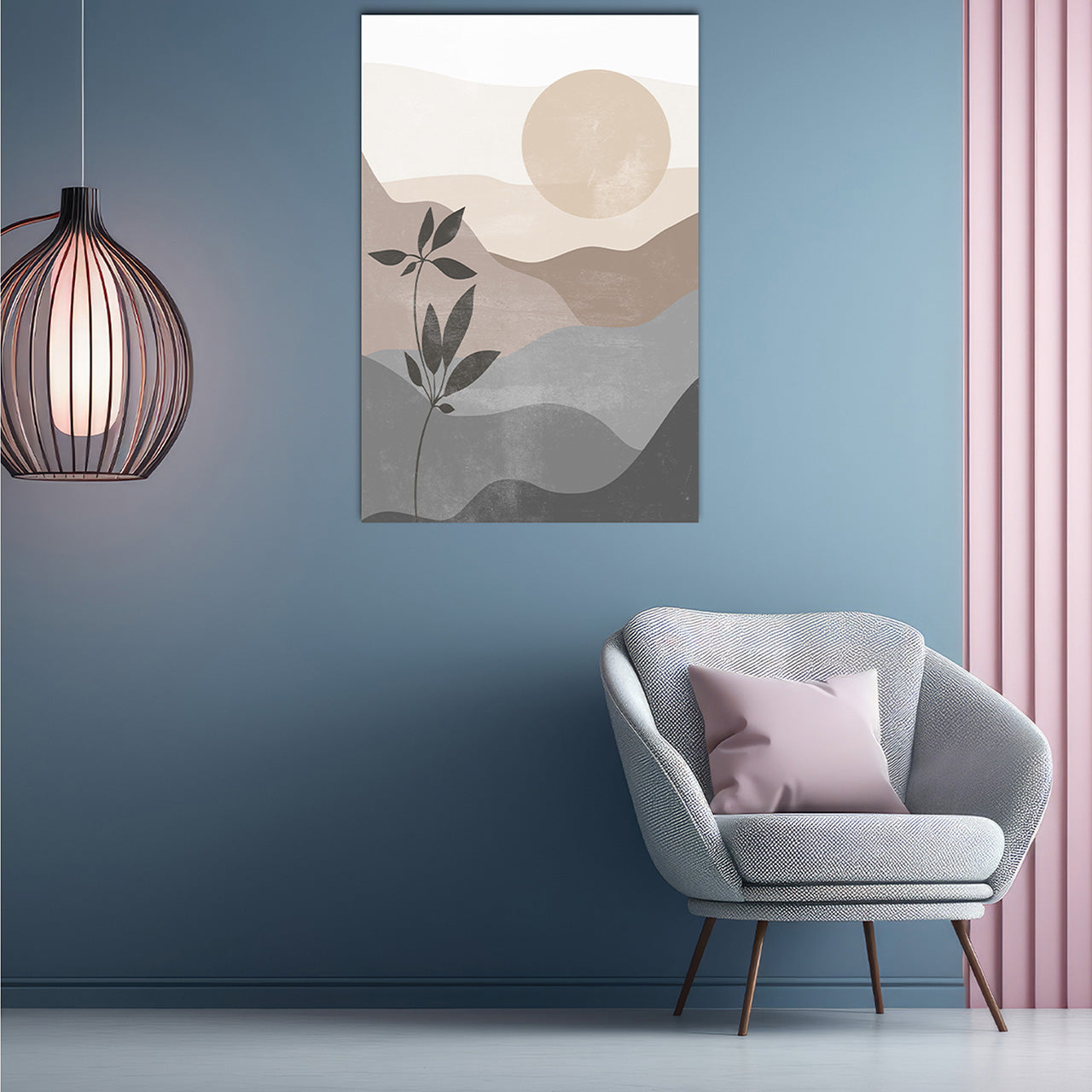 Canvas Print Nature Sun