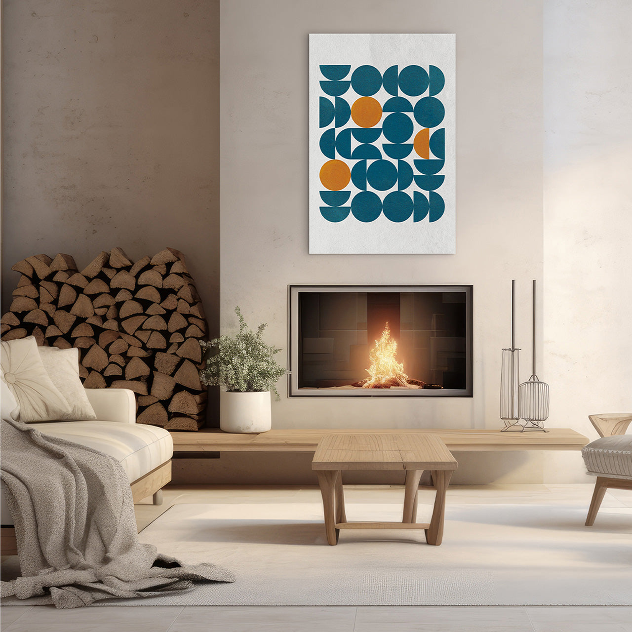 Canvas Print All and Half Balls