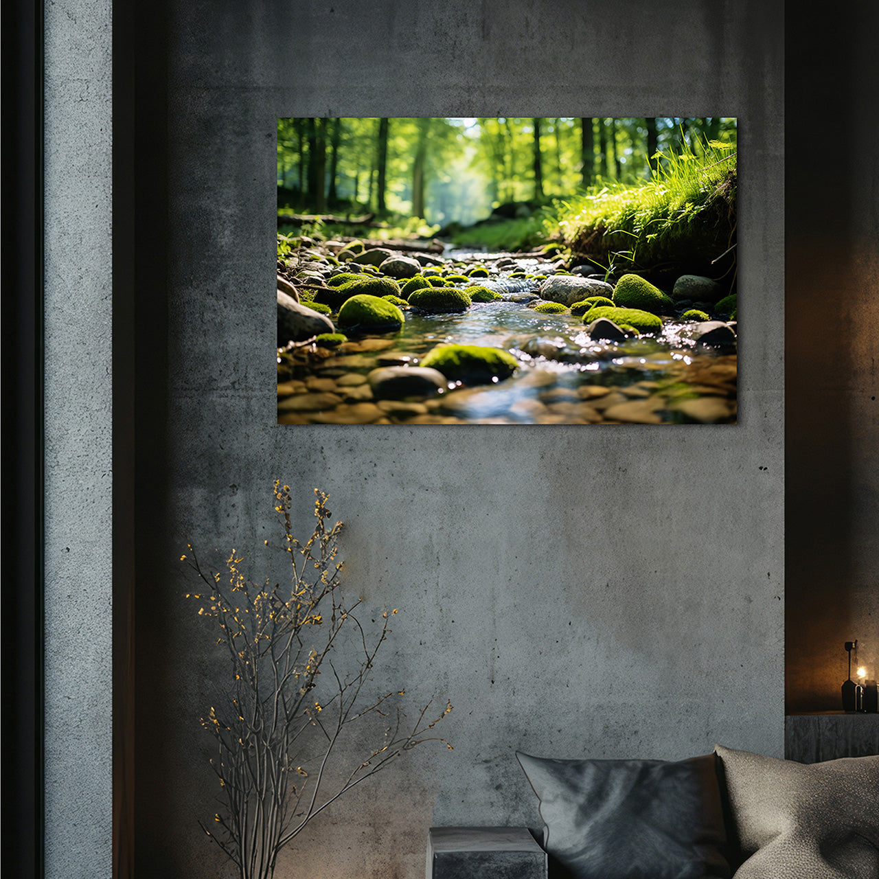 Impression sur toile Waldbach