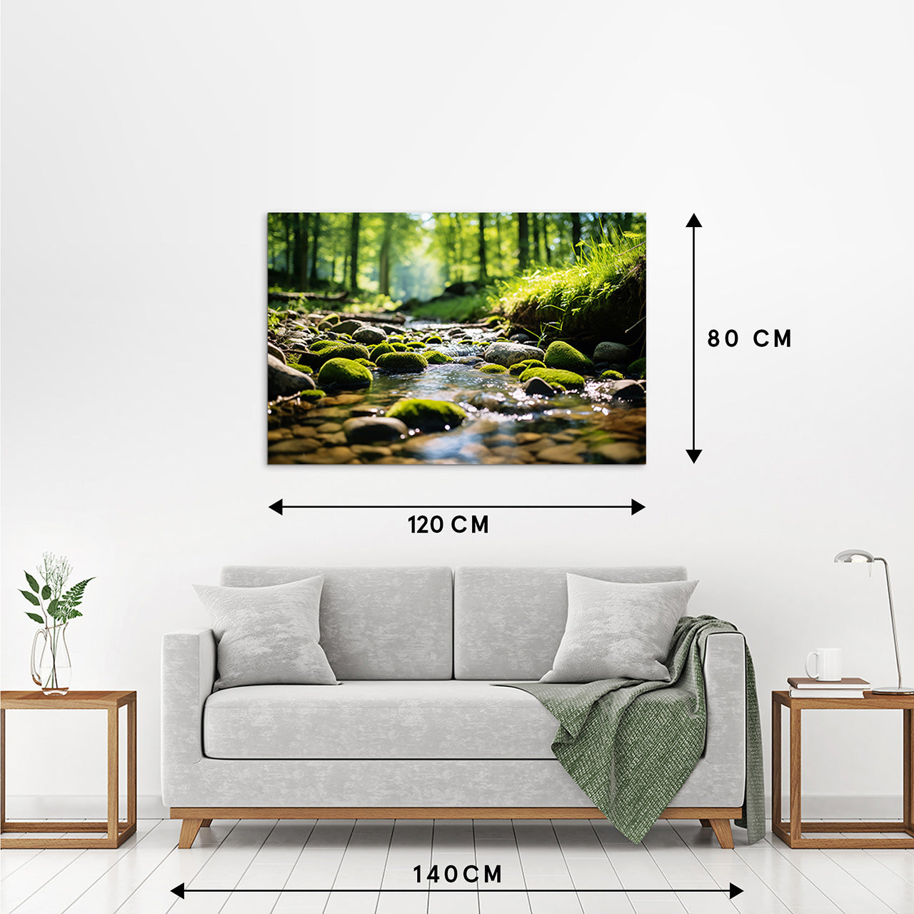 Impression sur toile Waldbach