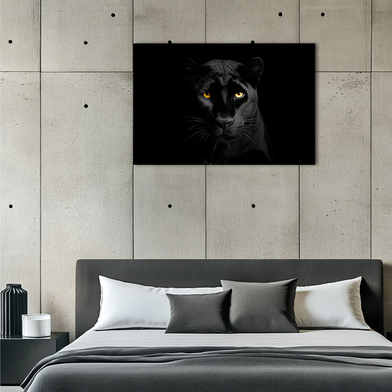 Canvas Print Black Panther