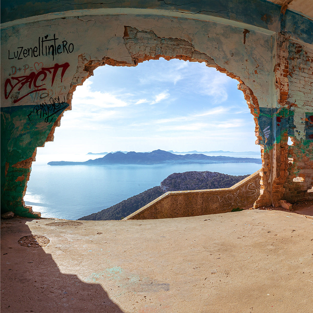 Canvas Print Lost Place am Meer