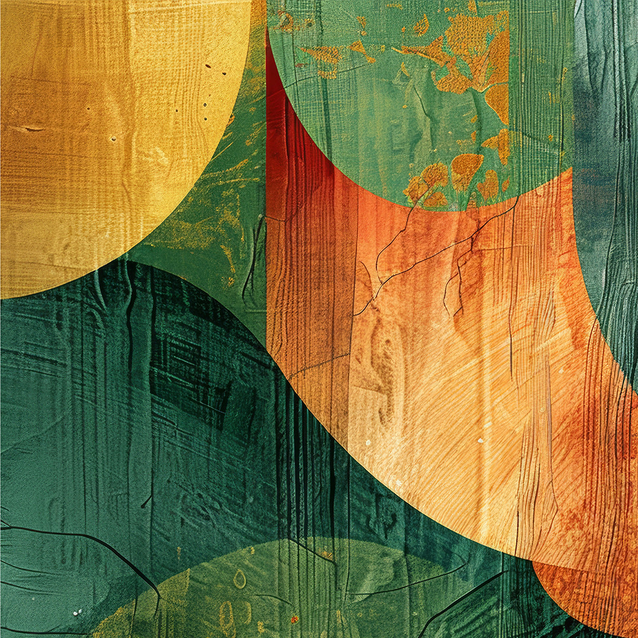 Toile imprimée Feuilles