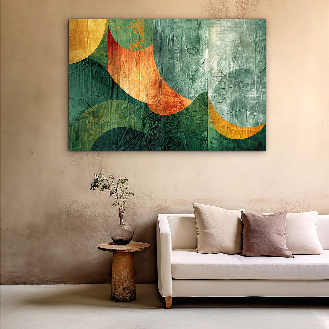 Impression sur toile Feuilles