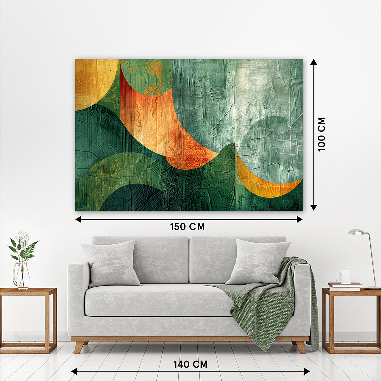 Impression sur toile Feuilles