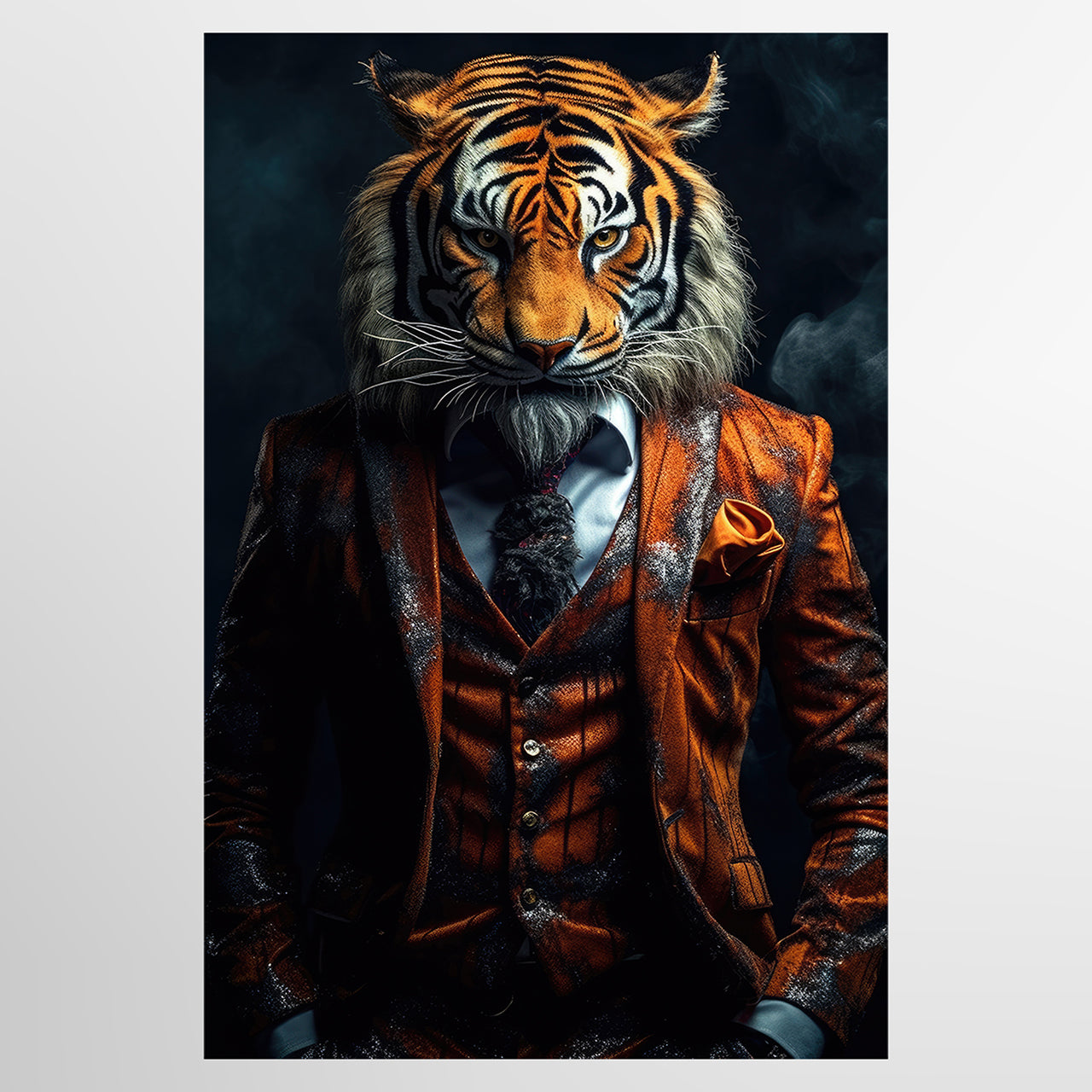 Canvas Print Stylish Tiger